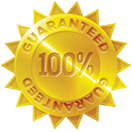 100% Satisfaction Guaranteed
