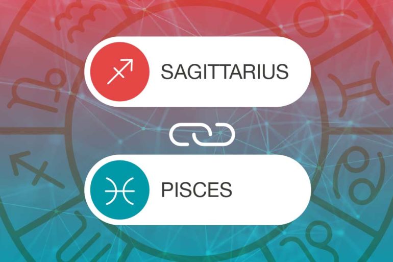 are Sagittarius and Pisces